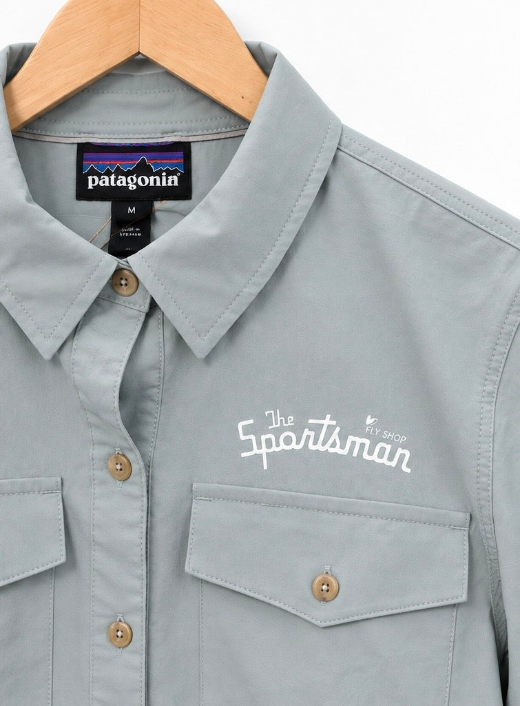Sportsman X Patagonia Self Guided Sun Shirt - Thermal Blue