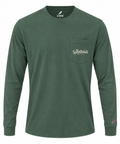 Sportsman Logo Longsleeve with Front Pocket - Green
