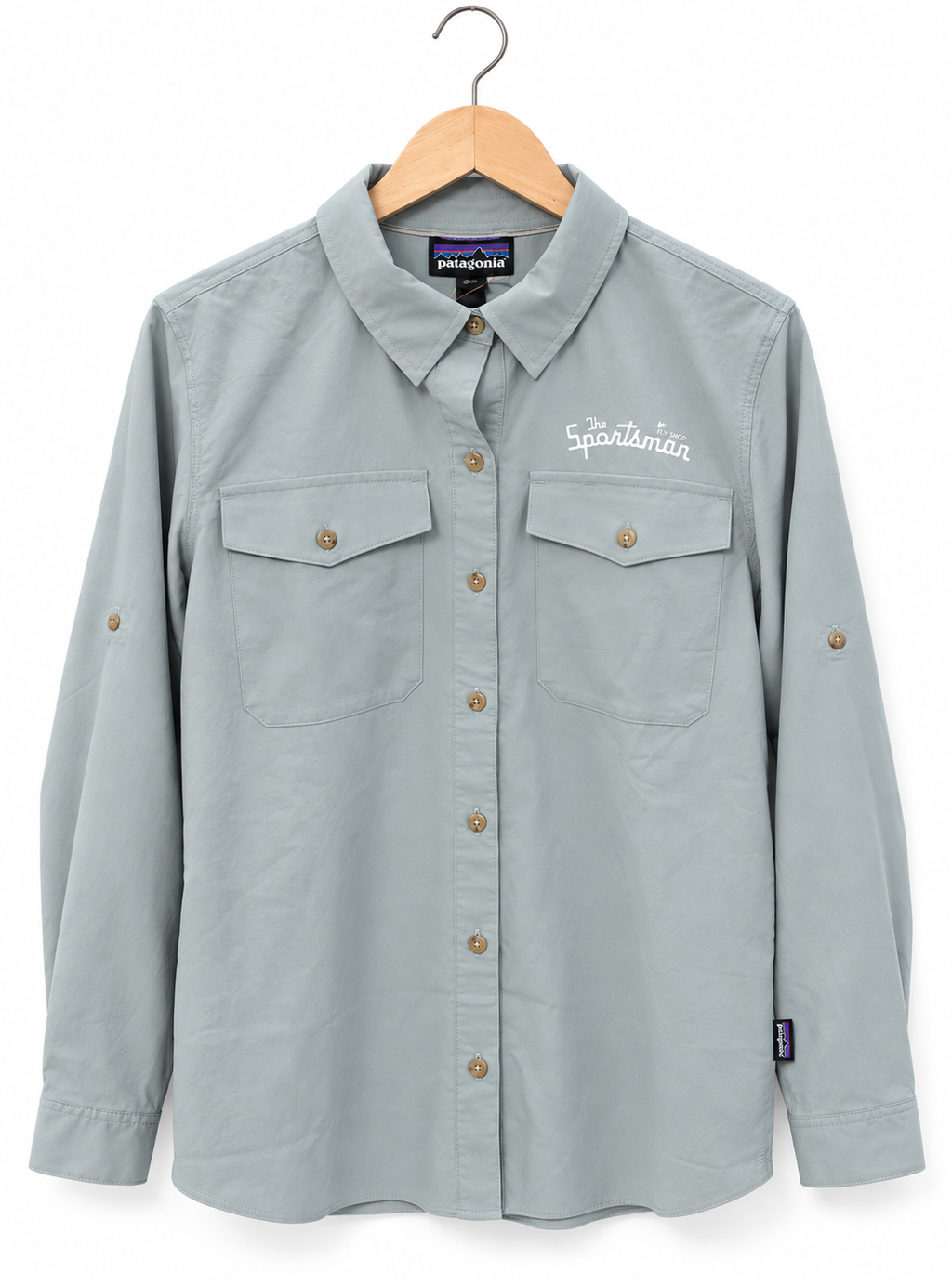 Sportsman X Patagonia Self Guided Sun Shirt - Thermal Blue
