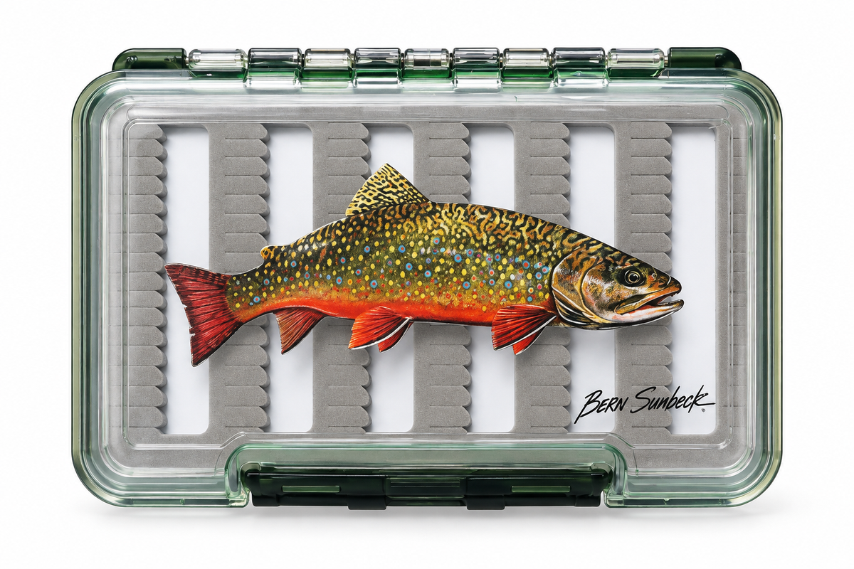 MFC Waterproof Fly Box - Brookie Design