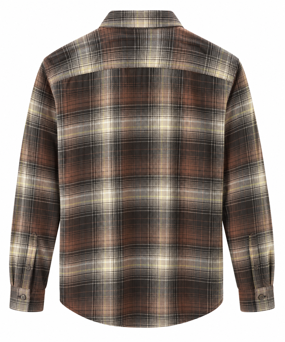 Patagonia Fjord Flannel - Den Brown Plaid