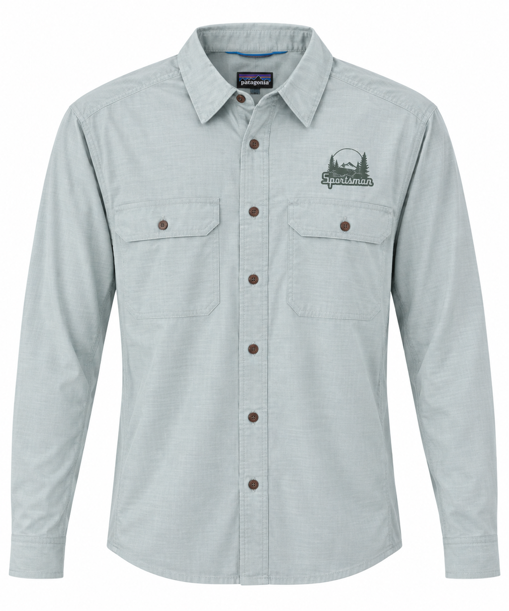 Sportsman X Patagonia Island Hopper Shirt - Blue Sage