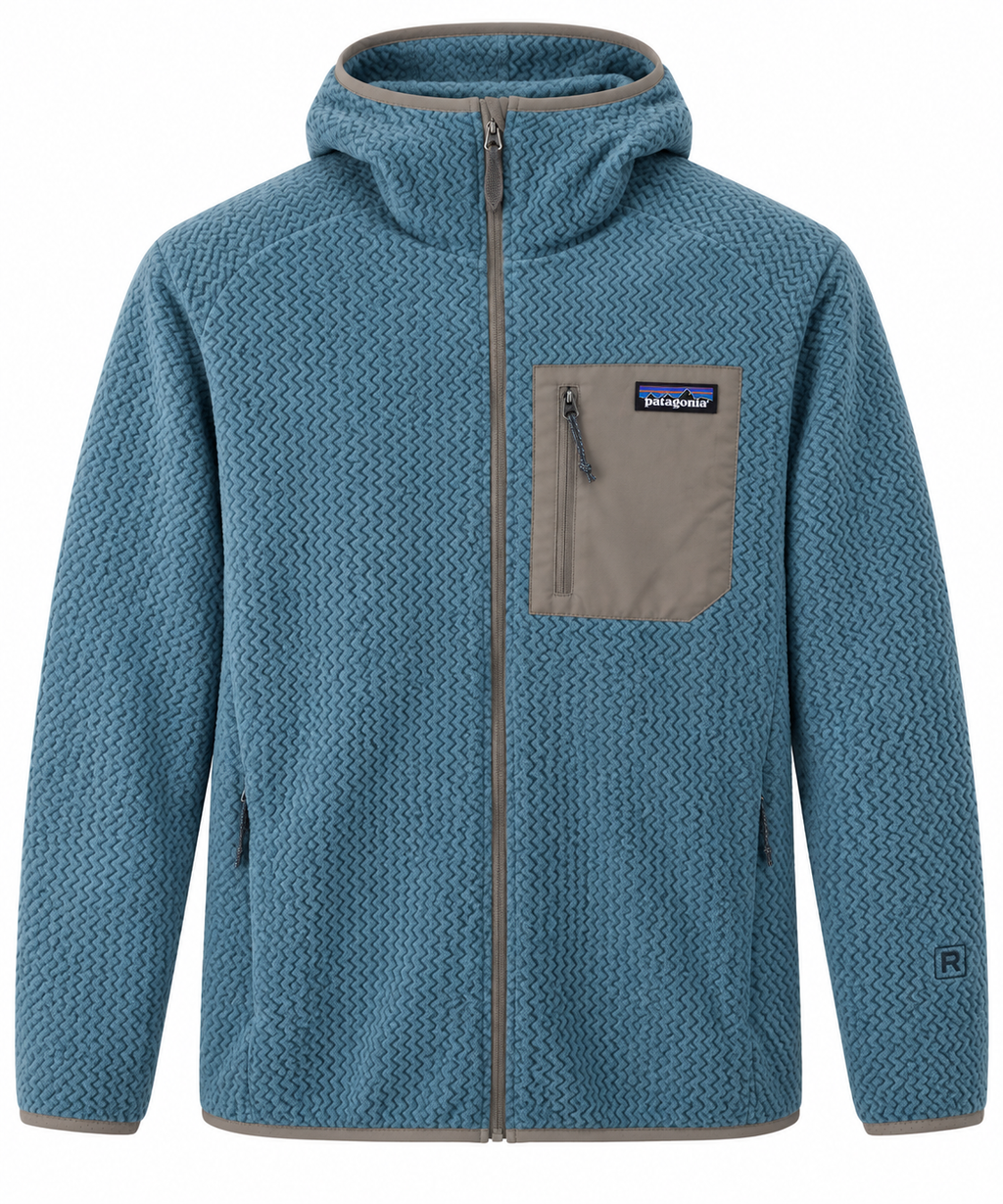 R1 Air Full Zip Hoodie - Summit Blue