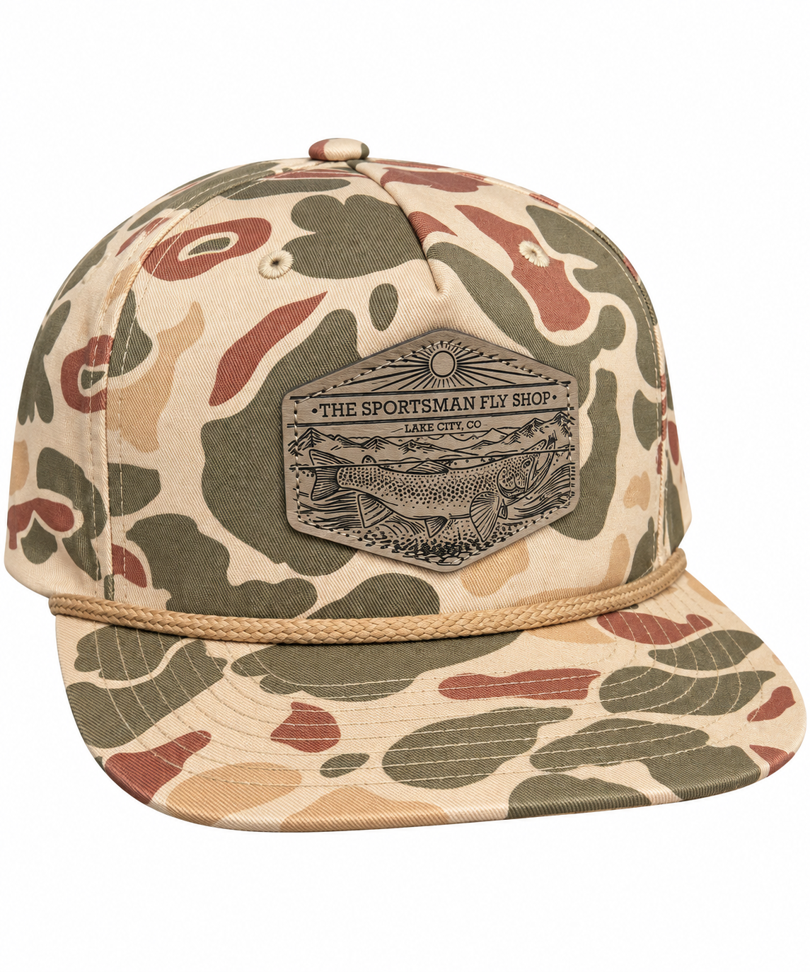 Sportsman X Casey Underwood Patch Cap - Light Camo