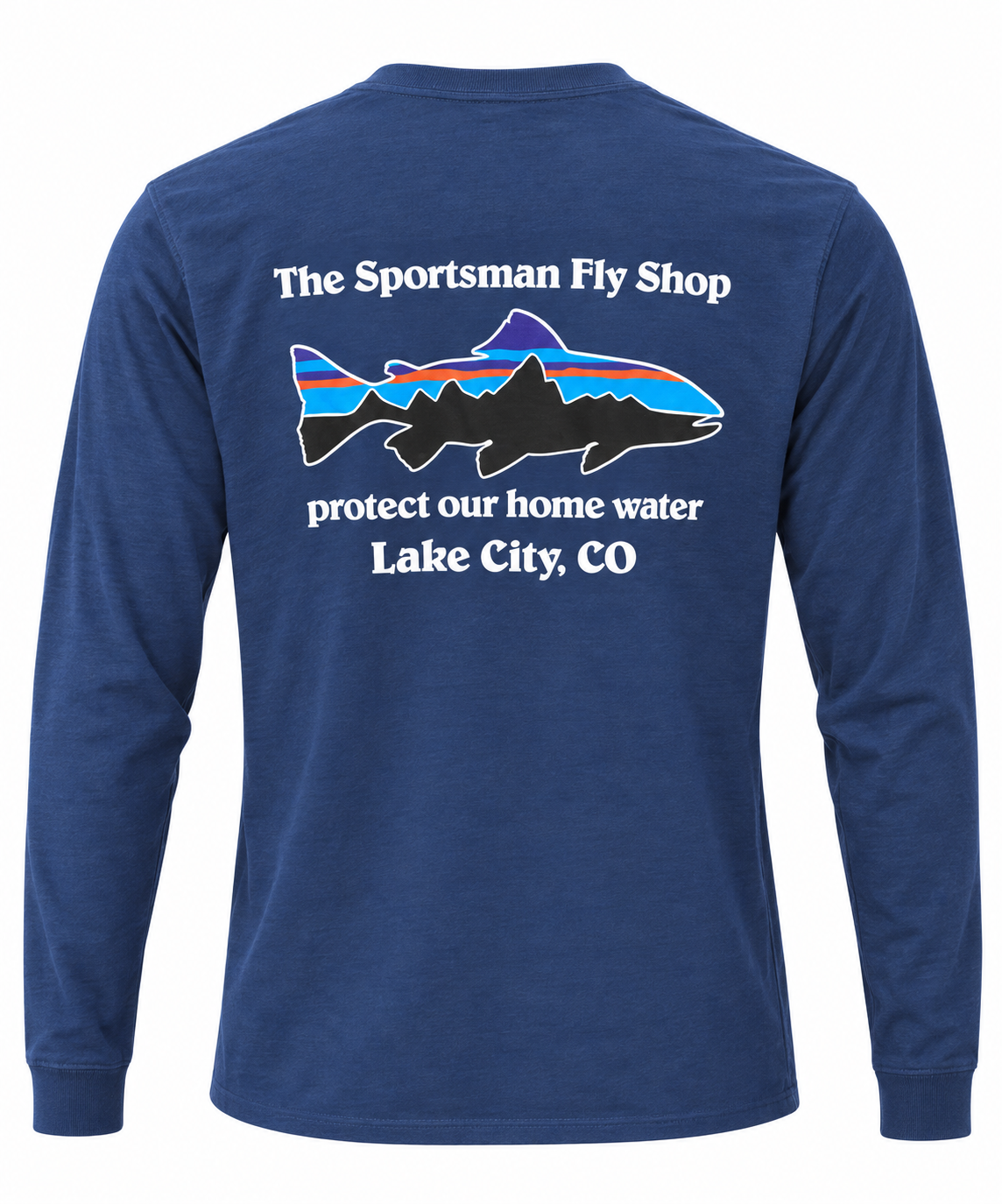 Sportsman X Patagonia Home Water Tee - Navy