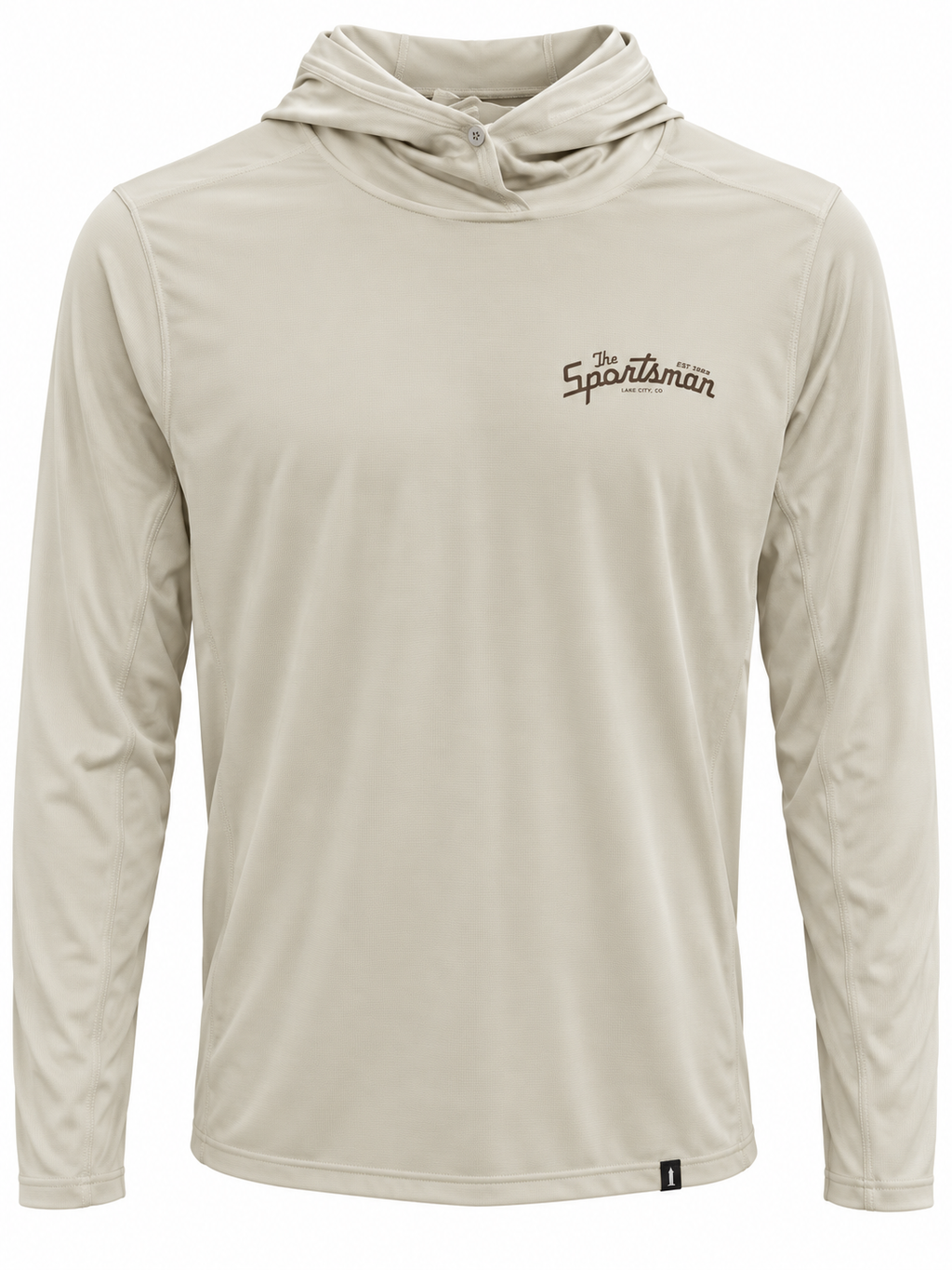 Sportsman X Patagonia Cap Cool Ultra Hoodie - Pumice Dyno White